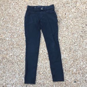 Girls large black jeggings